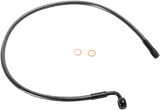 Brake Line - 10 mm-90° - 25" - Black Pearl