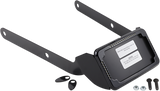 Curved License Mount with Frame