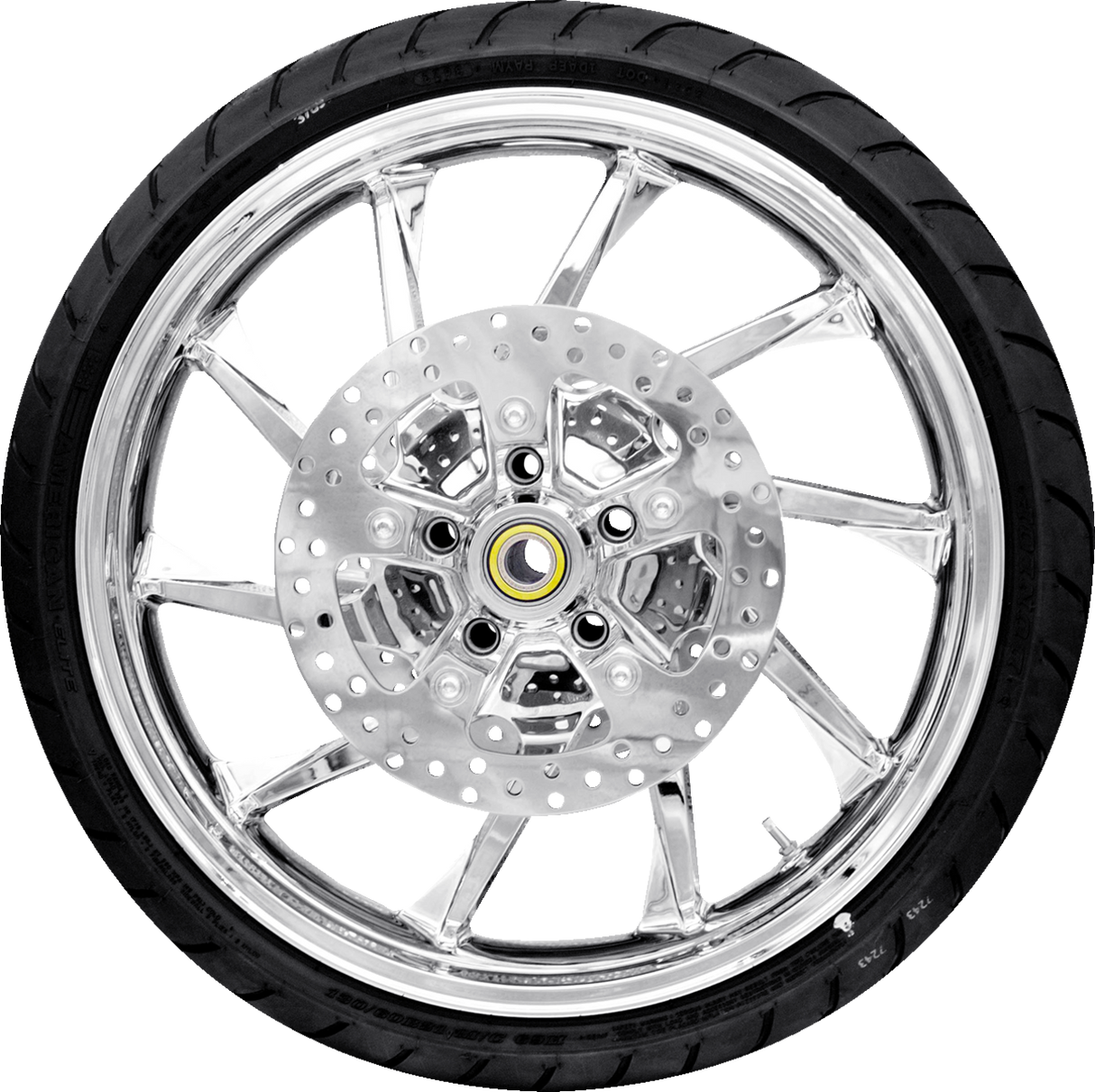 Front Hurricane Wheel/Rotor/Tire Combination