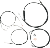 Standard Black Vinyl Handlebar Cable/Brake Line Kit — Ape Hanger