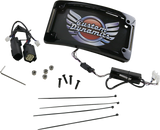 LED Radius License Plate Frame