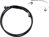 Extended Length Black Vinyl Brake Line Kit [2/2]