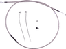 Redesigned Polished Stainless Clutch Cable - 68-11/16"