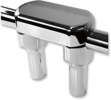 Hefty Handlebar Riser & Top Clamp Kit
