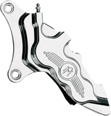 Six-Piston Differential-Bore Front Caliper