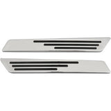 Saddlebag Hinge Inserts-Chrome