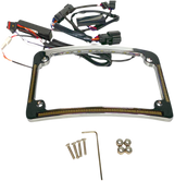 LED Radius License Plate Frame