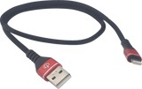 18" Male USB to Male Lightning Phone Charging Cable 3.0
