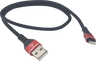 18" Male USB to Male Lightning Phone Charging Cable 3.0