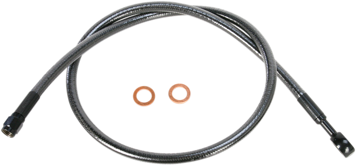 Brake Line - 7/16-35° - 32" - Black Pearl