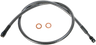 Brake Line - 7/16-35° - 32" - Black Pearl
