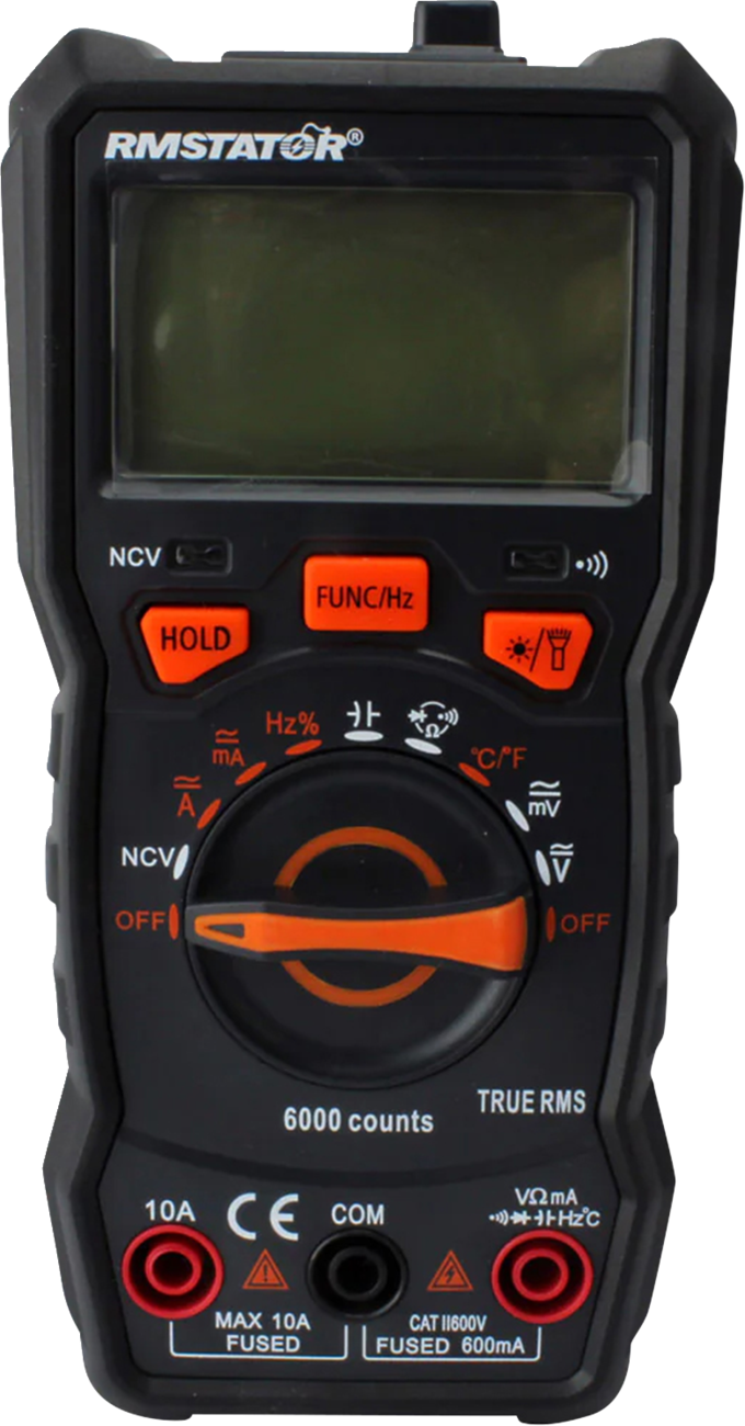 Digital Multimeter and Voltage Peak Reading DVA Adapter Kit