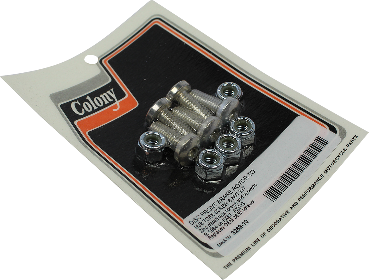 Front Brake Rotor Torx Bolt Kit