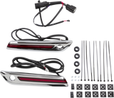 LED Saddlebag Hinge Covers