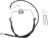Extended Length Black Vinyl Brake Line Kit [2/2]