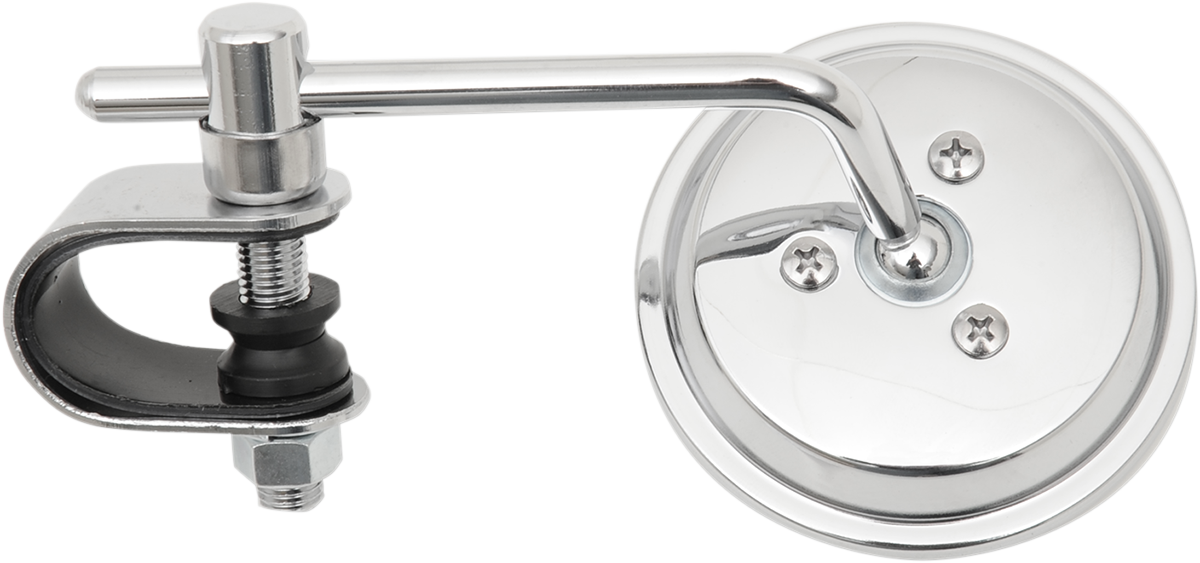 3" Chrome Stamped Mirror
