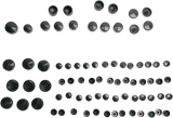 Standard Engine Bolt Cover Kit