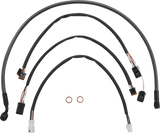 Black Pearl™ Designer Handlebar Installation Kit - 12"-14" - '21-'22 FLHR