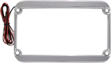 WFB™ Benchmark Stretched Rear Fender Lighted License Plate Frame