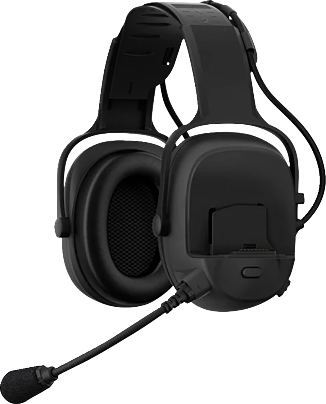 Over-the-Head Earmuff Cradle