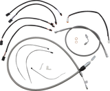 XR Handlebar Installation Kit - 15"-17" Ape Hangers - '18-'24 Softail - Stainless Steel/Chrome