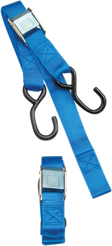 1" Heavy-Duty Cam Buckle Tie-Downs with Built-In Assist