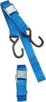 1" Heavy-Duty Cam Buckle Tie-Downs with Built-In Assist