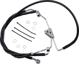 Extended Length Black Vinyl Brake Line Kit [2/2]