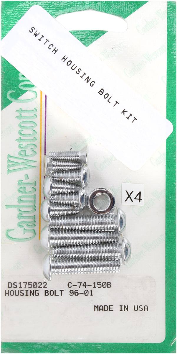 Switch Housing Bolt Kit