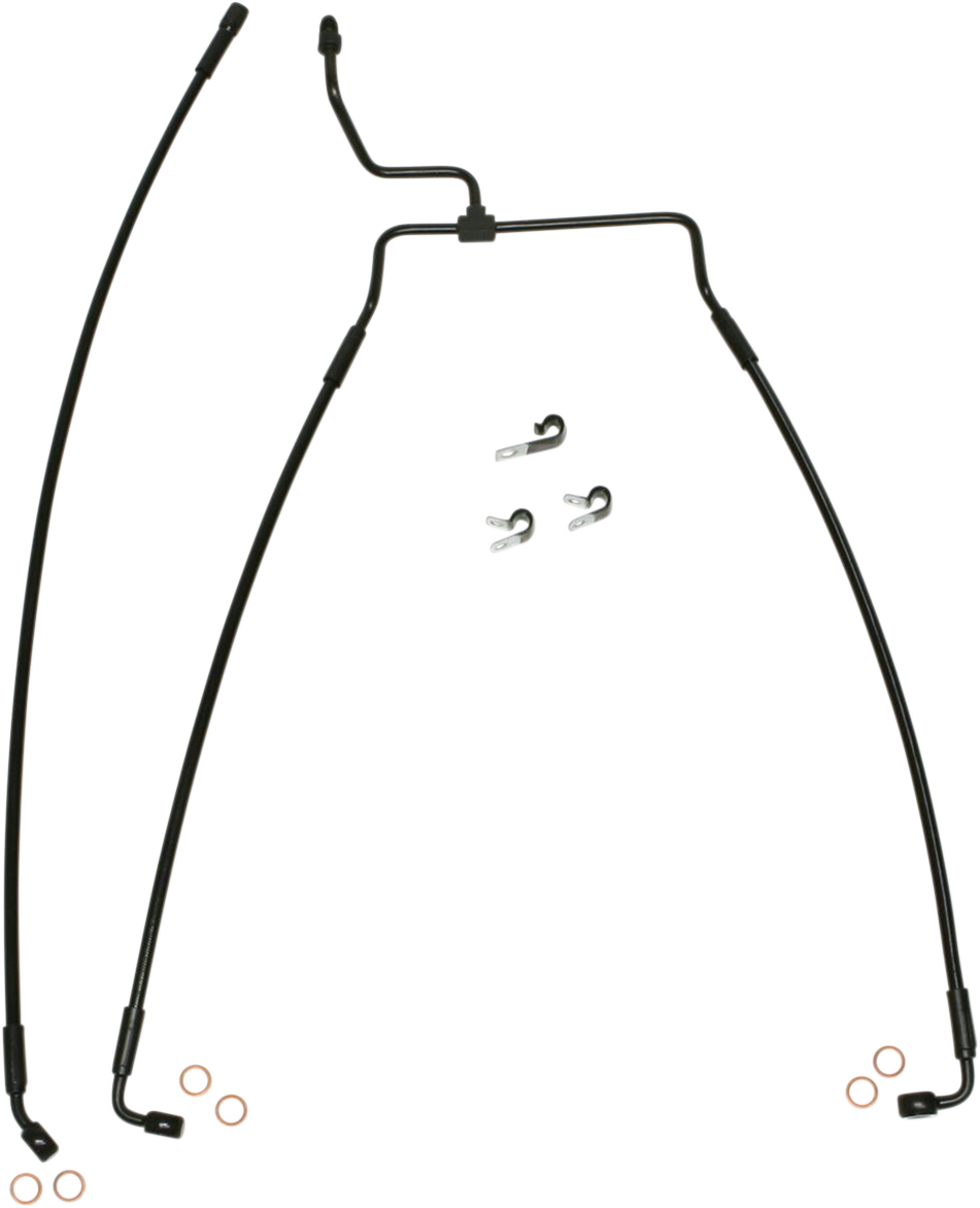 Brake Line - Front - XR - Black