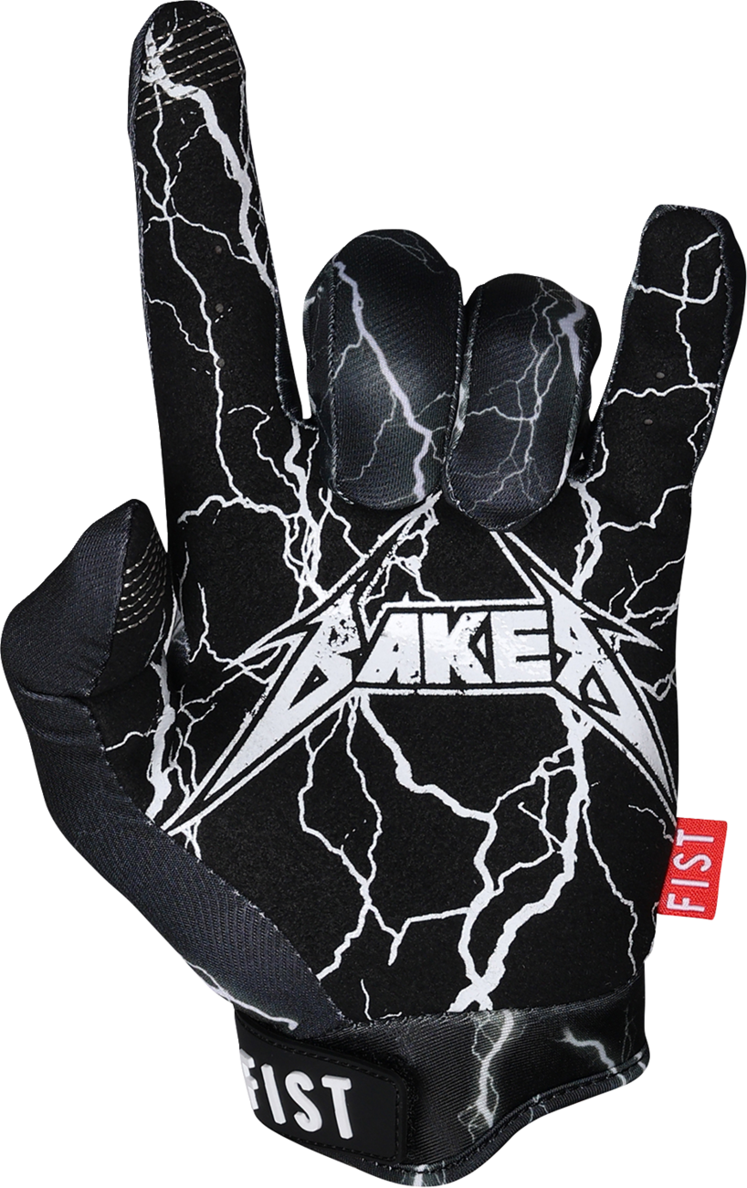 Youth Strapped Brady Baker Lightning Gloves (Ages 8-14)