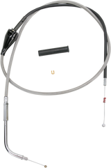 Stainless Braided Idle Cable