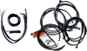 Complete Midnight Braided Handlebar Cable/Brake Line Kit — Standard