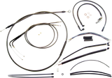 Black Pearl™ Designer Handlebar Installation Kit - 12"-14" - '12-'17 FXDWG