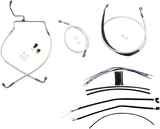 Sterling Chromite II® Designer Handlebar Installation Kit - 15"-17" - '14-'15 FLH