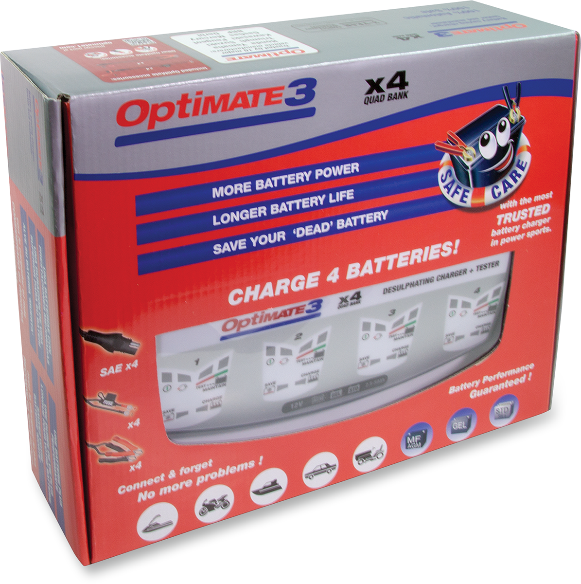 OptiMate™ 3 Multi-Battery Charger and Maintainer