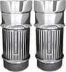 Fork Leg Bells — Dimpled