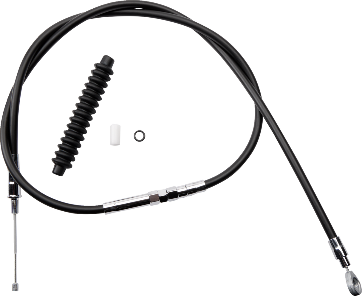 High-Efficiency Black Vinyl Clutch Cable