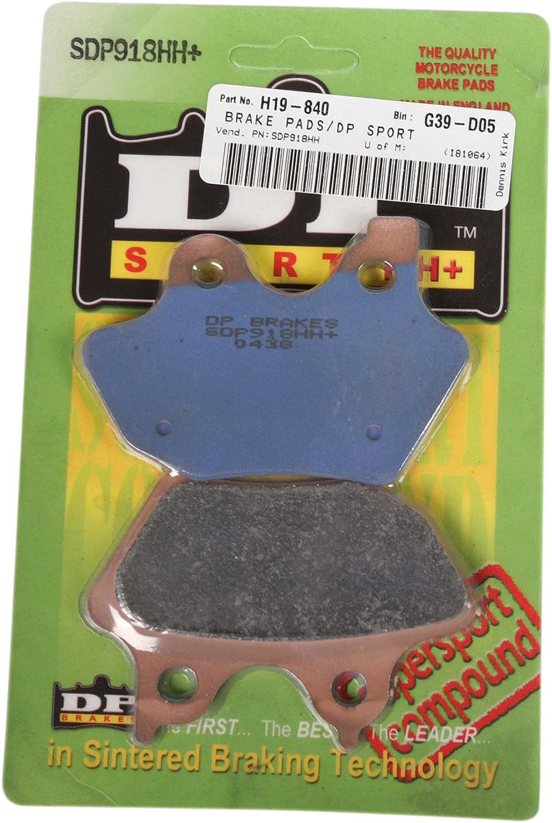 Sintered Metal Harley/Buell Brake Pads