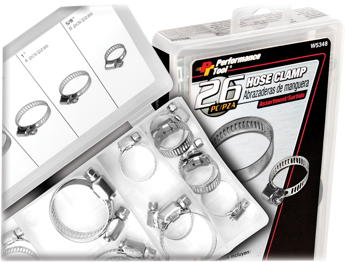 26-Piece Hose Clamp Assortment
