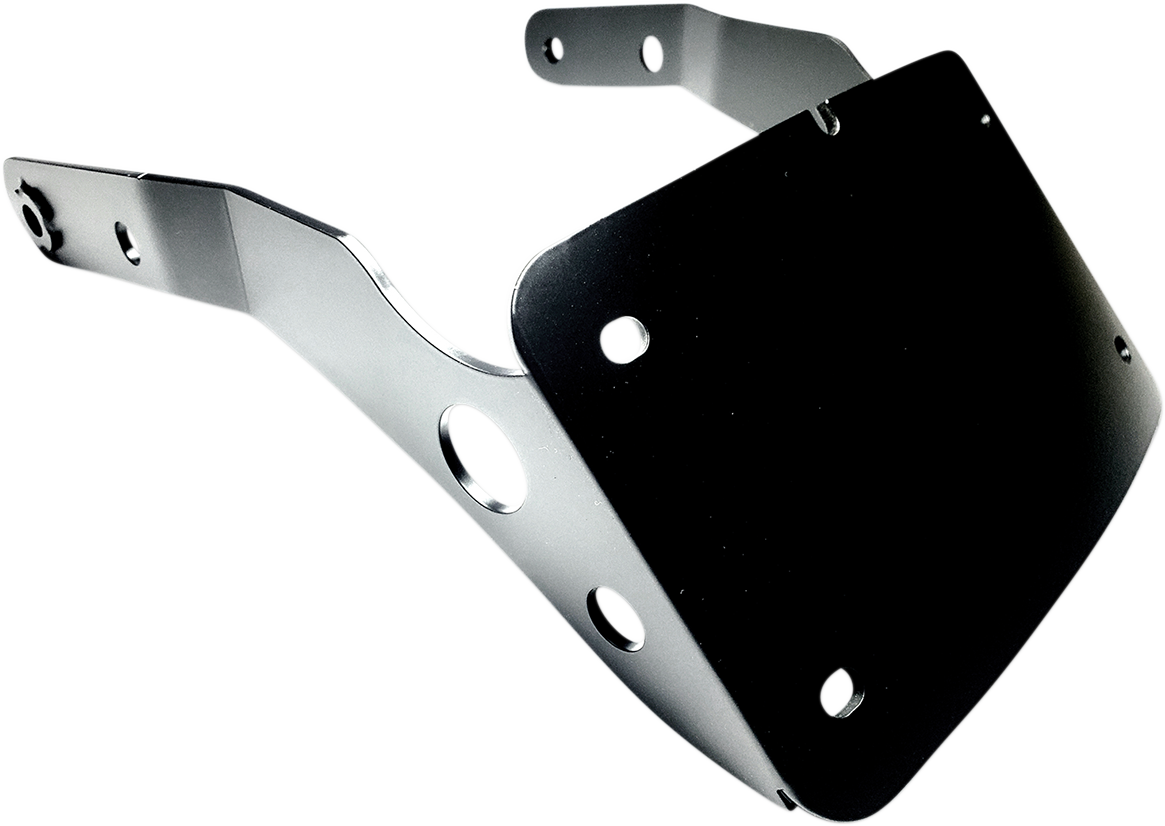 Curved License Plate Holder