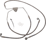Extended Length Stainless Steel Brake Line Kit