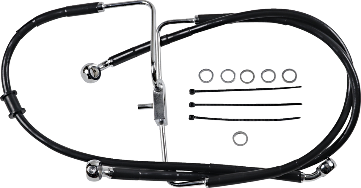 Extended Length Stainless Steel Brake Line