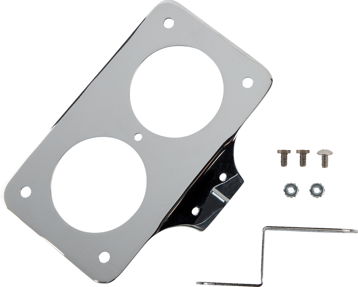 Laydown License Plate Mount