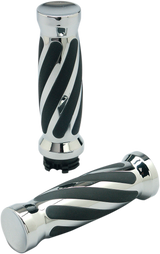 Custom Twisted Rubber Grips