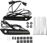 LED Saddlebag Hinge Covers