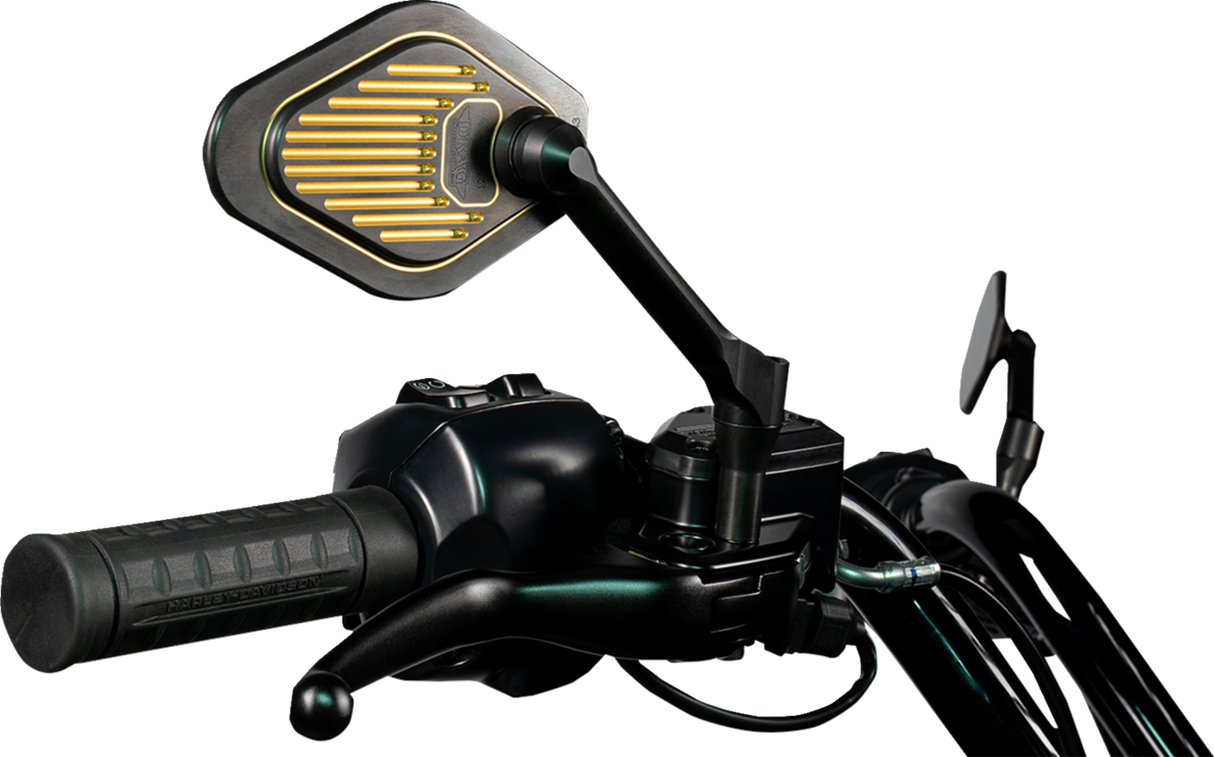 Short Stem Adjustable Mirror Designed by Gilles