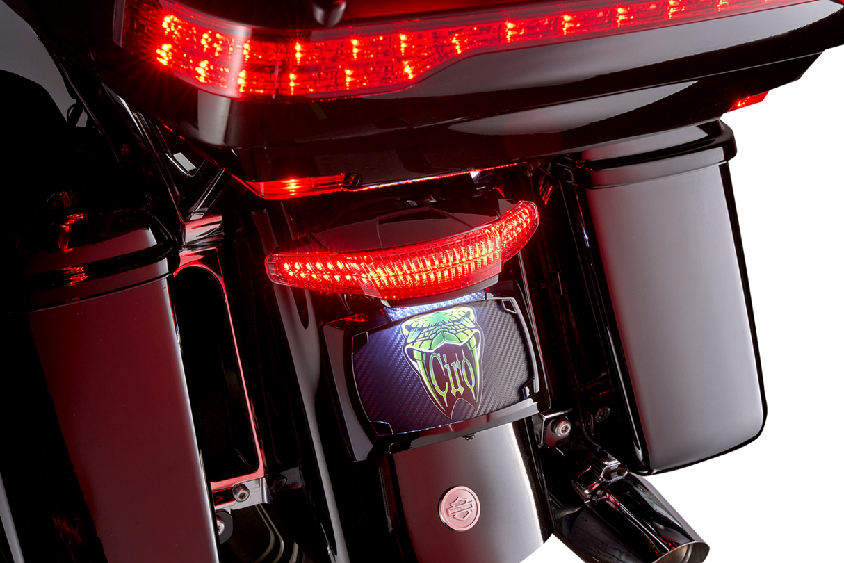 Latitude Tail Light & License Plate Mount with Lightstrike™