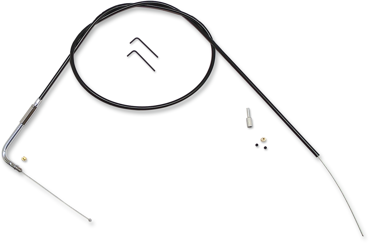 BYO™ Build Your Own™ Control Cable Kit - Throttle/Idle - Black