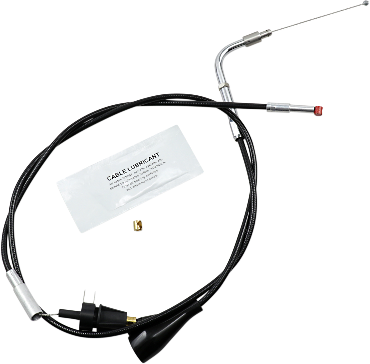 Black Vinyl Throttle/Idle Cable